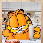 1998 Garfield Got Milk American Dairy Vintage Print Ad Lasagna Cartoon Advert