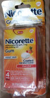 New Nicorette Equate Gum 4mg Fruit Chill Mint Flavor Lot Of  5   Exp 2026 
