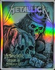 Metallica Las Vegas Sticker poster October 15 17 2026 Life Burns Faster Nevada