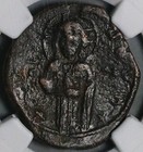 1034 Ngc Gen Byzantine Anonymous Follis Christ Class C Michael Iv  26052401c 
