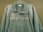 Us Army Military Gen Iii Cold Weather Green Fleece Jacket Large Long 2008 170-m