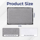 3 Pcs Car Interior Scrubbing Sponges  5   x3    Auto Detailing Scrub Pads