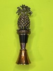 Jay Strongwater Bottle   Wine Stopper Pineapple