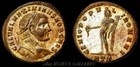Maximinus Ii Genius Of Rome Nude Male Figure Heraclea Large Silvered Follis Coin