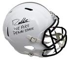 Drew Allar Autographed inscr Full Size Speed Replica Helmet Penn State Jsa