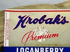 Vintage Hrobak   s Premium Loganberry Soda Bottle Label Philadelphia Pa Lot Of 4