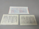 Colonial Revolutionary Currency Paper Money Set A 1773-1781 Vintage Reproduction