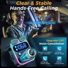 Bluetooth 5 3 Fm Transmitter For Car Stronger Dual Mics Deep Bass Sound 48w Pd 