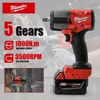 Milwaukee 2962-20 M18 Fuel 1 2  Mid-torque Impact Wrench W  Friction Ring Bare