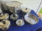  Revere Stainless Steel Cookware Mixed Lot