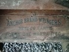 Vintage Antique Anchor Brand Wooden Clothes Wringer Lovell Manufacturing Company