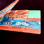 The Great Lakes Exposition 1936-1937  Distinguished Service Medal   Ticket Stubs