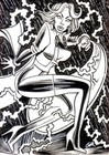Commission Your Favorite Character As Ooak Sketch Card Art  simple Background 