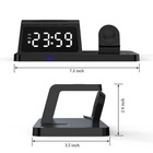 4in1 Fast Wireless Charger Station Dock For Smart Watch Iphone 15 14 13 Pro Max