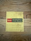Vintage  Kodak Projection Print Scale Complete
