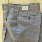 1950s Vintage Nos With Tag Rayon Blend Hollywood Waist Slacks Pants 31x27