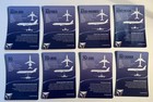 Brand New Released Corrected Data Delta Trading Cards Set Of 8 Airbus Boeing  25