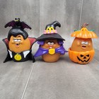 Vintage Lot Of 7 Mcdonalds Nugget Buddies Happy Meal Toy Spider Costumes 90s