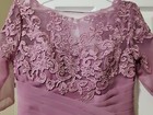  Lace Applique Mother Of The Bride Dresses 3 4 Sleeves Chiffon Fromal Gown