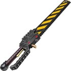 Warhammer Chainsword  hazard Stripe Ver   Foam Prop Replica