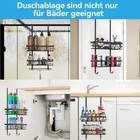 Shower Caddy Over Door  Shower Hanging Organizer  No Drilling Over The Door Stor