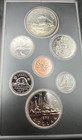 1979 Royal Canadian Mint Double Dollar Proof Set 7 Coin With Coa In Case