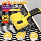 Power Grill Cleaner With Dual Brushes   Water Spray - Cordless Electric    
