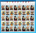 Us Postage Stamps Face Value  45  Unused Lot  108 Sheets Blocks Movies Stars