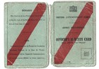 1940 Bef Director Military Intelligence Officer Identity Card Mason-macfarlane