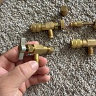 Mini Split Adapter 5 16 To 1 4 Sae Flare R410a Brass For Hvac Manifold Gauge