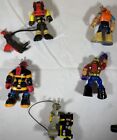 Rescue Heroes Lot Of 4 Fisher Price Action Figures Plus Extra Back Pack Read
