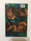 Dyed And Stabilized Buckeye Burl Rounds Knife Scales   30 X 1 75 X 5 25  -  5274