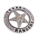 Texas Rangers Wild West   The Authentic Western Cowboy Badge