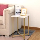 Azl1 Life Concept Modern Square Side End Accent Table For Living Room Bedroom   