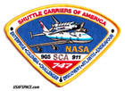 Original - Shuttle Carriers Of America - Sca - Nasa - 905 - 911-747 Space Patch