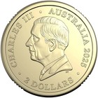 Torres Strait Islander Flag Two Dollar  2 Coloured Coin Straight Australia Circ