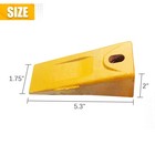 10pcs 6737325 Bucket Teeth With 6737326 Flexpins For Bobcat Style Mini Excavator