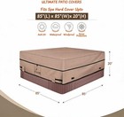 85 x85 x20  Square Hot Tub Cover Waterproof Uv Protection Outdoor Spa Cover