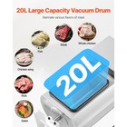 Uimoso 20l Commercial Vacuum Meat Marinator For Chicken  Steak  And Fish