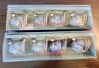 Set Of 8 Warren Kimble Ceramic Turkey Place Card Holders Thanksgiving W box Nmc 