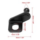 1 Pair 10mm Ball Studs Mounting Brackets For Gas Strut Shocks 42x35x21mm