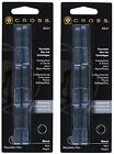 2 Packs - Cross Fountain Pen Cartridge Ink Refills  Black Ink 6 Per Card  8921 