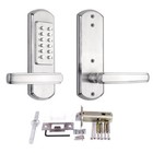 Keyless Door Lock Mechanical Push Button Digital Code Keypad Entry Combination