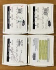 Lot Of 4 Stampin  Up Classic Stampin    Ink Pads  With Reinkers  Used