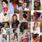 Lot 3 6 12 Wholesale 100  Cotton Bandana Head Wrap Hair Band Respirator Scarf