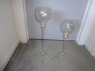 Centerpiece Table Top Decoration  Candle Holders 20  And 16 