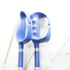 Vintage 1970s Pair Of Scott Pistol Grip Snow Ski Poles Blue   Metal 44  112cm