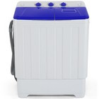 Portable Washer 30lbs Twin Tub Washer Dryer Combo Semi-automatic Washing Machine