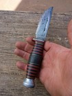 Vintage Early W r  Case   Sons Woodcraft Fixed Blade Hunting Knife Bradford Pa