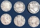 Vintage Bethlehem Pearl Buttons - Set Of 12 Apostle Shields